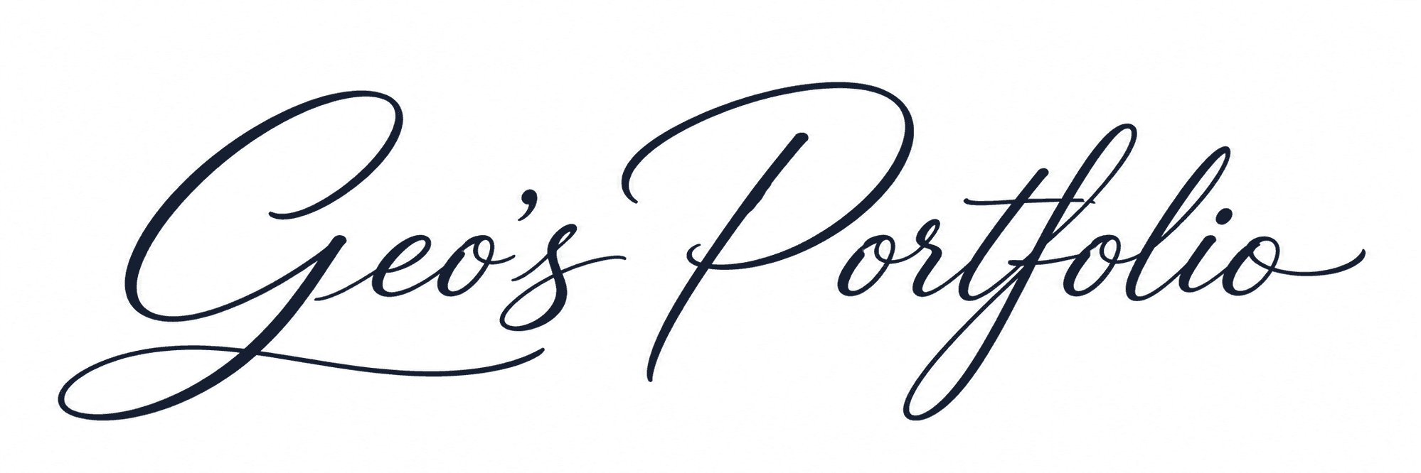 Geo's Portfolio